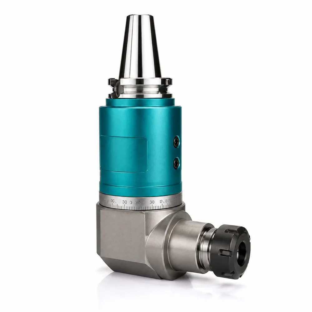 TEBAK CNC Angle Milling Head Side Milling Attachment, BT40 / BT50, ER32 / ER11 product view