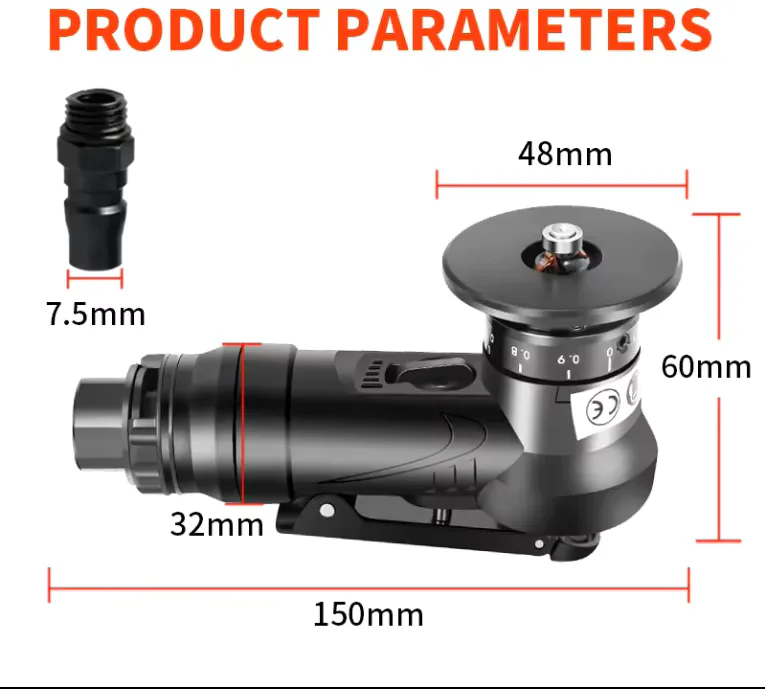 TEBAK TR02 Mini Pneumatic Chamfering & Polishing Machine Bearing Core Components Energy Saving 30000rpm Metal Edge Finishing view 6