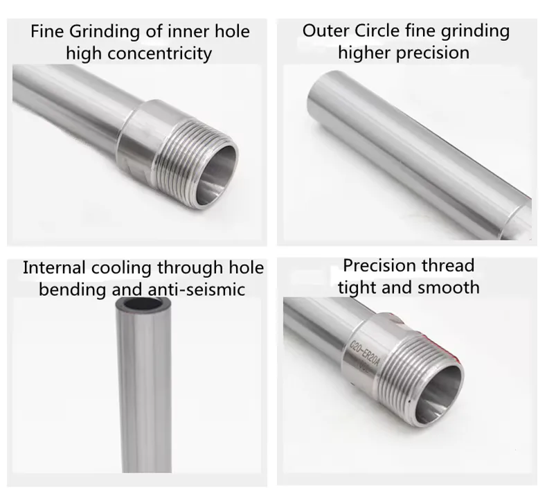TEBAK C32-ER32UM-100L Alloy Steel Collet Chuck Holder Straight Shank CNC Milling Extension Rod CNC Milling Tools view 6