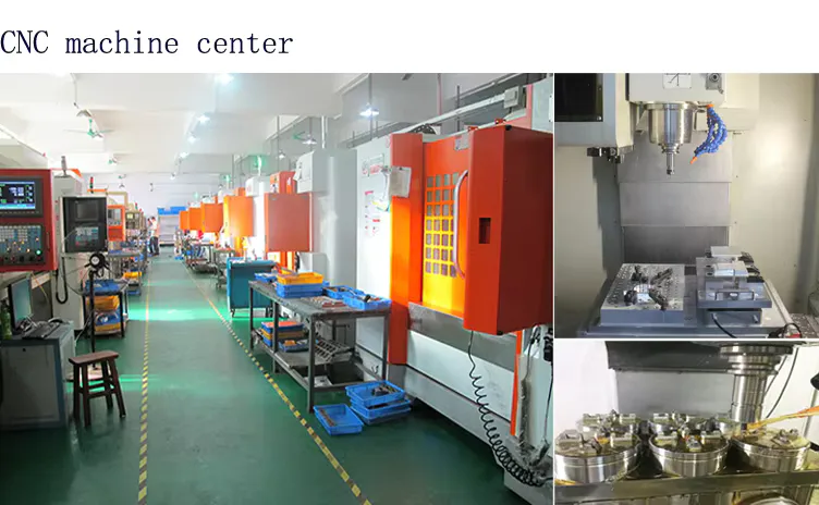TEBAK Accuracy 0.002mm CNC Machining Steel ITS Pneumatic Chuck with Base Plate HE-C06416 view 3