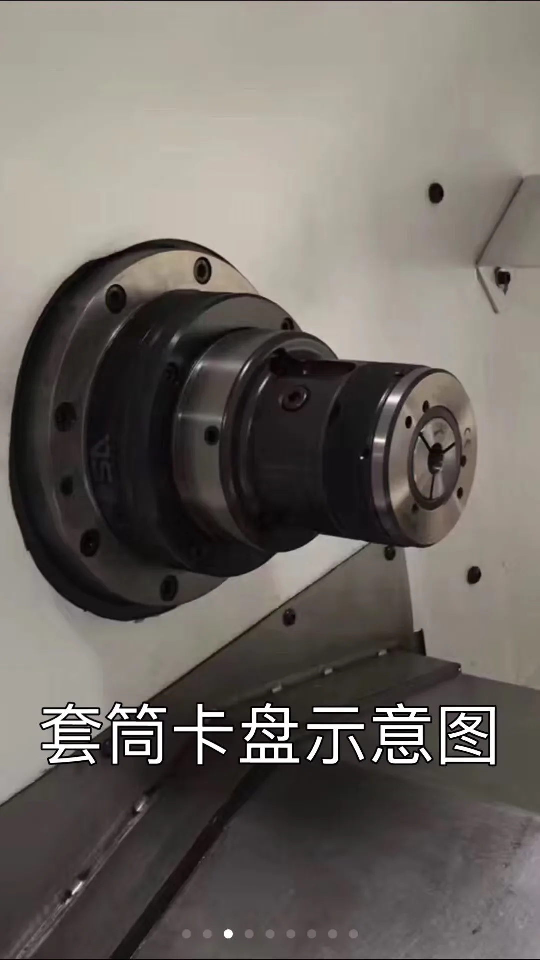 TEBAK 161E/163E/171E/173E/177E/185E Collet Chuck for Cylindrical Center Mount, LL Collet Spring Steel Collet Chuck for Manual Lathe view 6