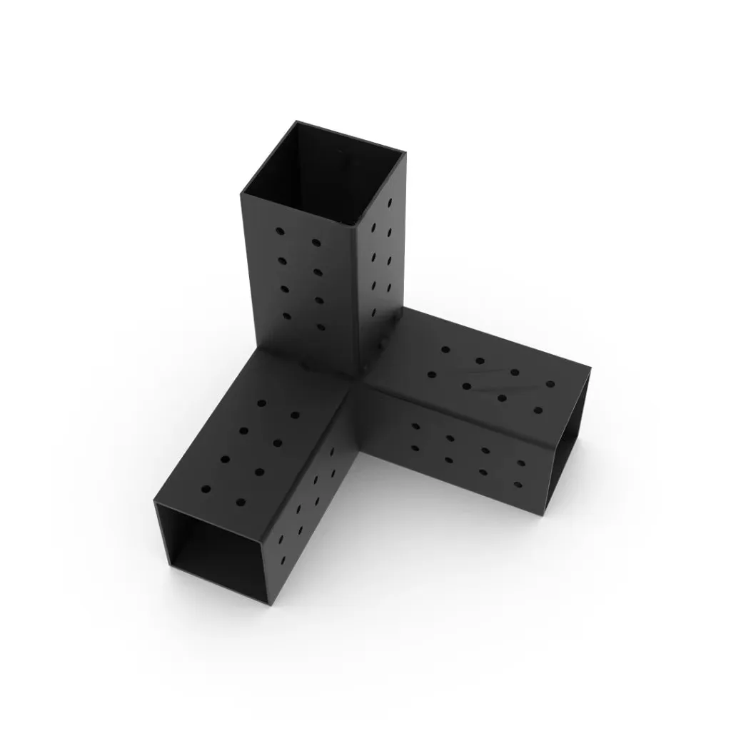TEBAK Heavy Duty Pergola Corner Brackets for Wood Connector view 3