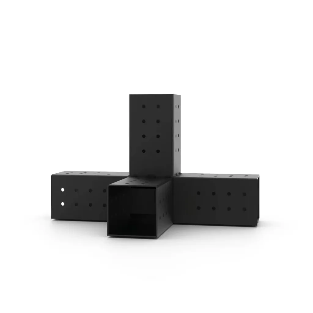 TEBAK Heavy Duty Pergola Corner Brackets for Wood Connector