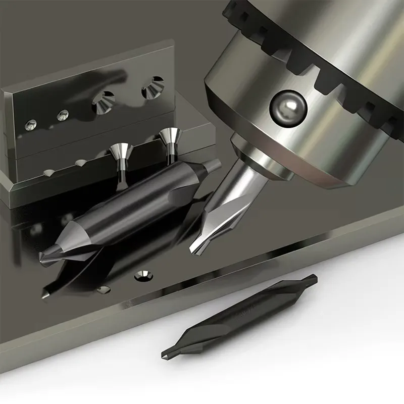 TEBAK Wholesale 1mm 1.5mm 2mm 3mm 2.5mm 4mm 5mm 6mm Type a and Type B HSS Center Drill Bit for Metal Drilling Holes