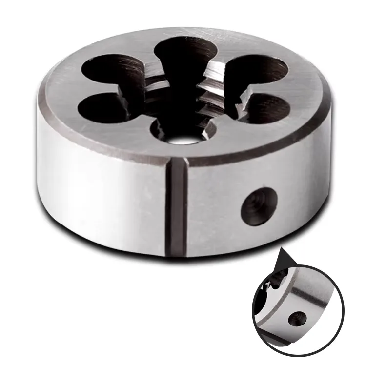 TEBAK SONGQI Alloy Steel Tap Circular Round Dies Manual Tap Screw Thread Tapping Tool