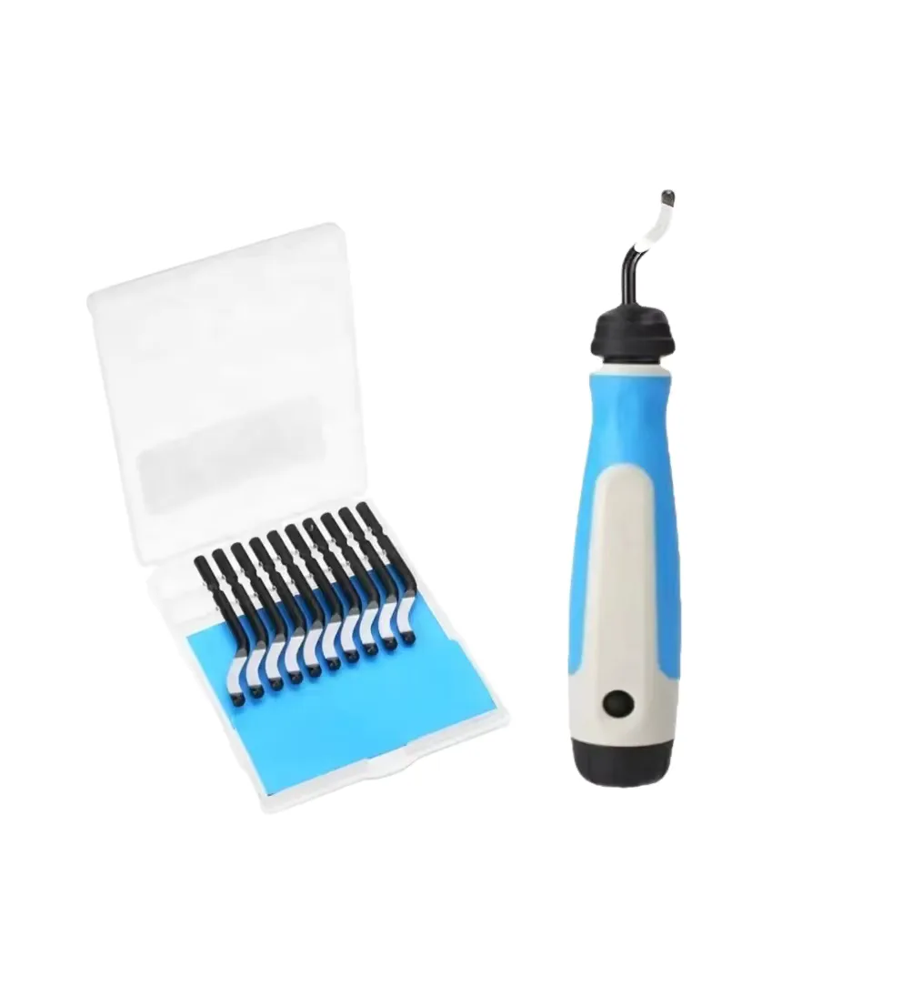 TEBAK Industrial & DIY Grade NG1000 Deburring Tool BS1010 Blade Customizable Support Trimming Knife Scraper for Chamfering view 6