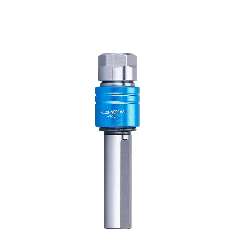TEBAK VER Steel Pneumatic Power Bidirectional Floating Telescopic Tapping Tool CNC Lathe GER Tap Fixture Floating Chuck Extension Rod view 6