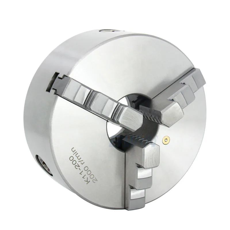 TEBAK K11 80 160A 400 Series Three-jaw Self-centering Manual Lathe Chuck 4" 8" 250mm 3 Jaw Chuck for Lathe Machine