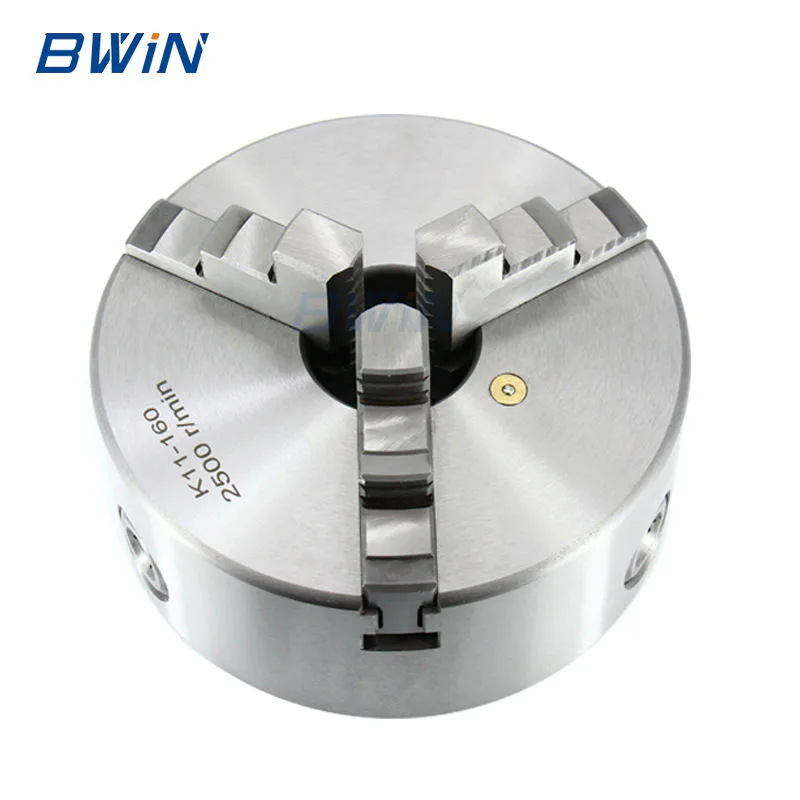 TEBAK K11 80 160A 400 Series Three-jaw Self-centering Manual Lathe Chuck 4" 8" 250mm 3 Jaw Chuck for Lathe Machine view 2