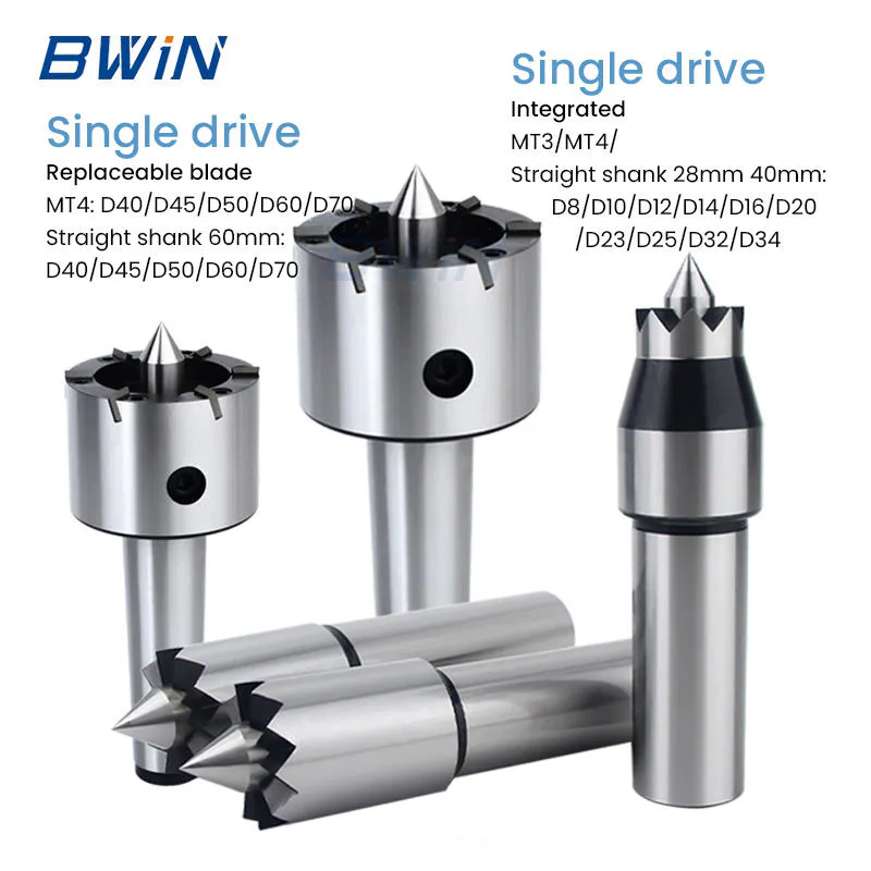 TEBAK MT3 MT4 MT5 MT6 Lathe CNC Machine Tool Live Tooling Hydraulic Face Driver Center view 5