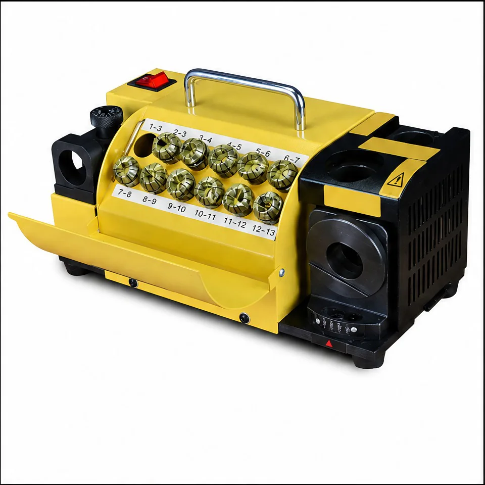 TEBAK TB-13D 3- 13mm Portable Twist Drill Bit Grinder/ Drill Bit Sharpener With CBN Wheel