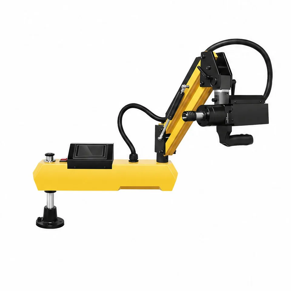 TEBAK TB-DS16(U) New Industrial CNC Servo Auto Electric Tapping Machine with Servo Motor 600W Power 1000mm Working Radius