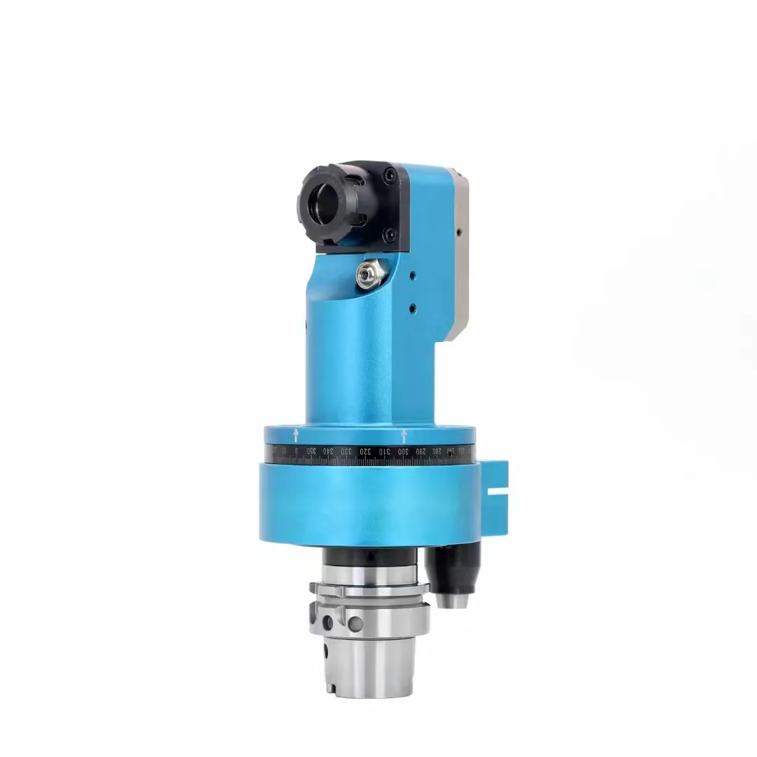 TEBAK New 90 Degree Right Angle Milling Head for Machinery Tools BT30/BT40/BT50 -ER Collet Tool Holder 6-Month