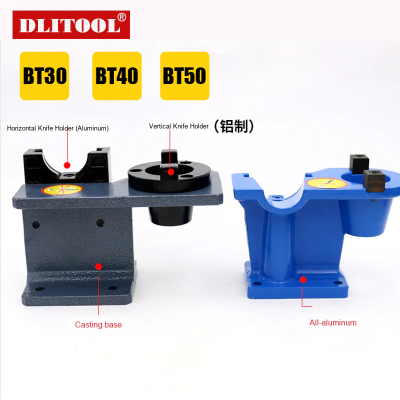 TEBAK CNC Machining Steel Cast Aluminum Tool Holder Removal Stand Center Lock for Boring Turning for BT40 30 50 1 Year view 4
