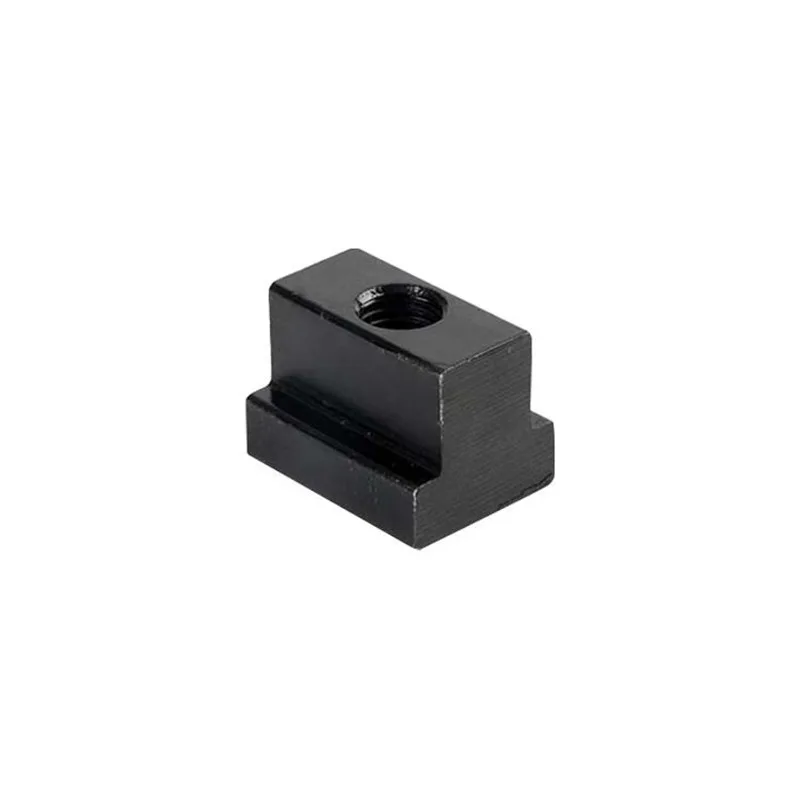 TEBAK Black Oxide Finished Nickel Plated Polished Grade 8.8 Carbon Steel Nut Tapped Through Slot T-nuts DIN508