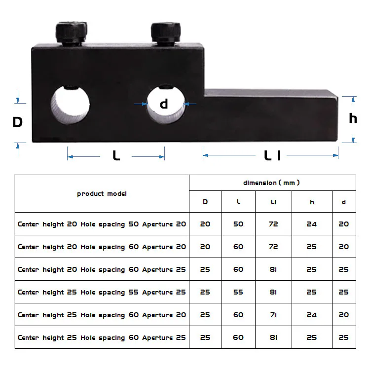 TEBAK CNC Lathe Double Station Tool Holder Bit Tool Holder Clamp Drill Chuck Extension Drilling Double Sided Turning Tool Holder view 3