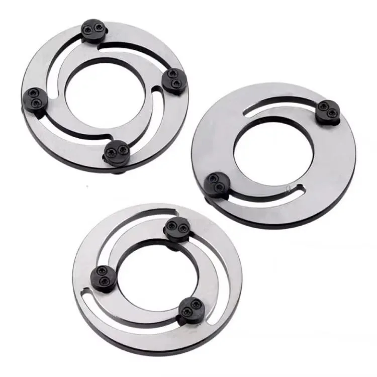 TEBAK 10Inch Three-Jaw Hydraulic Chuck Reduction Sleeve Hydraulic Collet Chuck Hydraulic Claw Forming for CNC Lathe