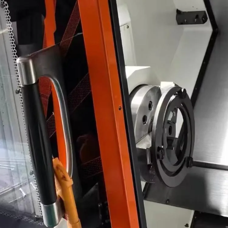 TEBAK 10Inch Three-Jaw Hydraulic Chuck Reduction Sleeve Hydraulic Collet Chuck Hydraulic Claw Forming for CNC Lathe view 5