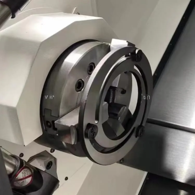 TEBAK 10Inch Three-Jaw Hydraulic Chuck Reduction Sleeve Hydraulic Collet Chuck Hydraulic Claw Forming for CNC Lathe view 3
