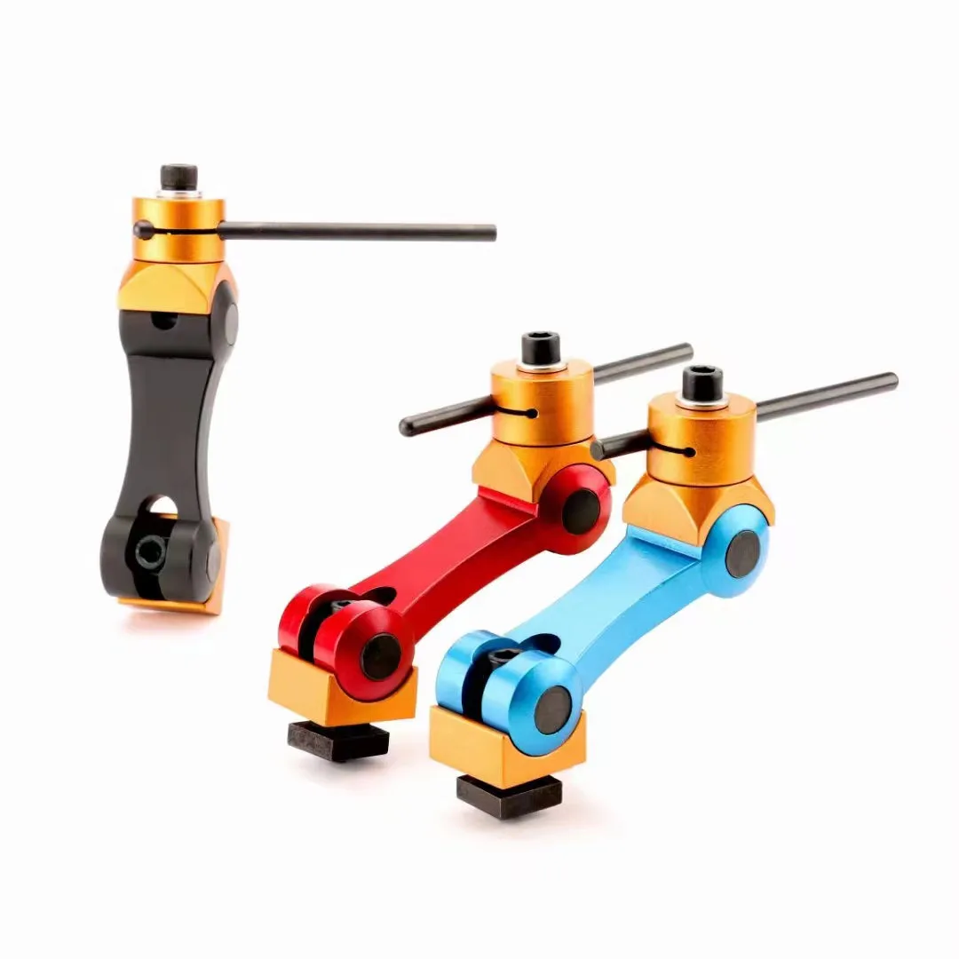 TEBAK Adjustable Milling Vise Stop, Cnc Mill Work Stop Part Locator Milling Machine Positioner