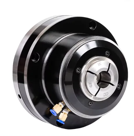 TEBAK Rotary JAB air Pneumatic Collet Chuck Cylinder Integrated Air Collet Chuck JAB-15 JAB-25 JAB-40 Chuck view 5