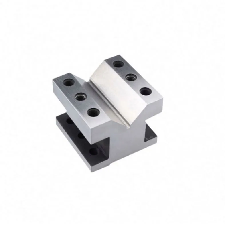 TEBAK 105x105x78 35x35x30 60x60x50 V-shaped Iron V-shaped Steel Fixture Precision Parallel V Type Block Clamping Sets view 3