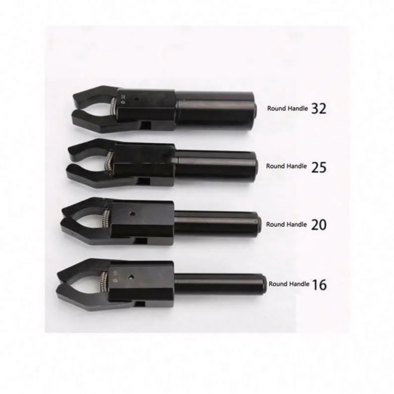 TEBAK CNC Lathe Bar Puller Lathe Automatic Bar Puller Claw Pull Clamp Feeder 16 20 25 Round Shank Clamping view 6