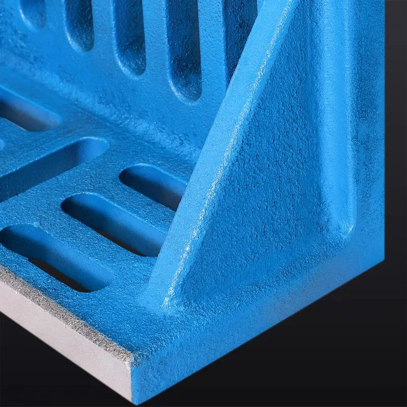 TEBAK Cast Iron Bending Plate 90 Degree Right Angle Support Plate L-slot Machine Tool CNC Milling Machine Processing Fixed Plate view 6