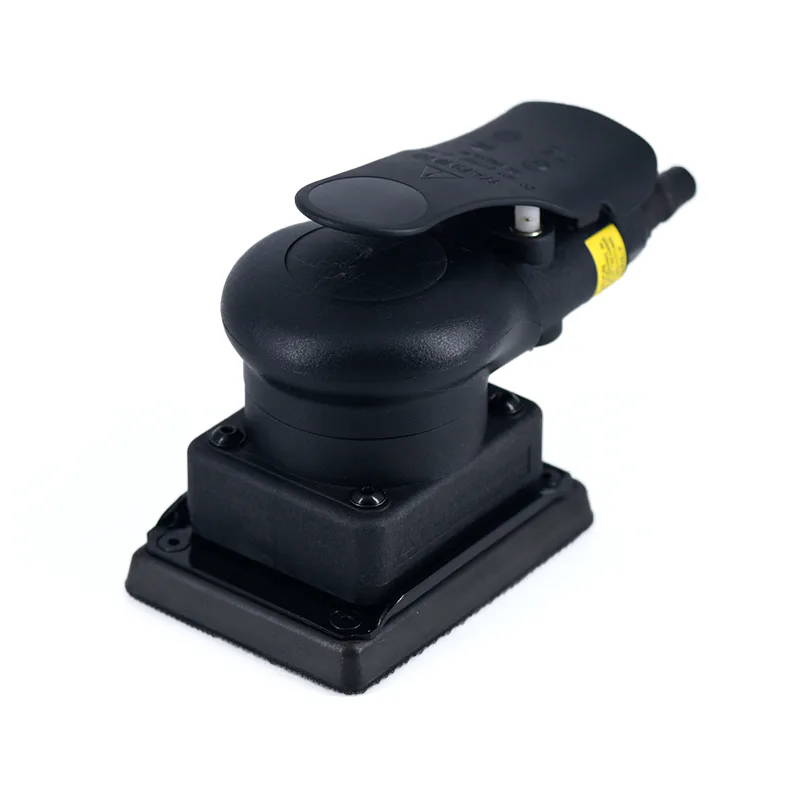 TEBAK High Efficiency 75*100mm Pneumatic Square Grinder Air Orbital Sander Tool for Car Polishing Machine