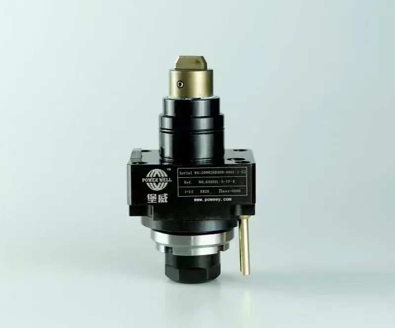 TEBAK BMT Series 0 Degree 90 Degree Driven Tool Holder view 3