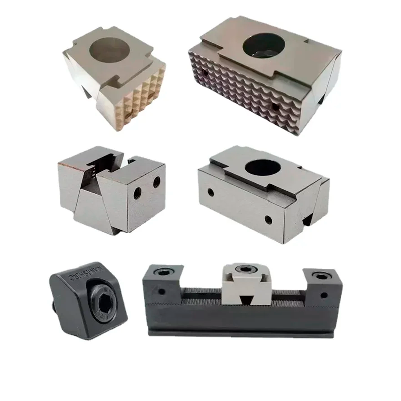 TEBAK Lengthened Two-way OK Clip M6 M8 M10 M12 CNC Machine Tool Bidirectional OK Vise Locking Tool Jig Modular Wedge Type Vise view 6