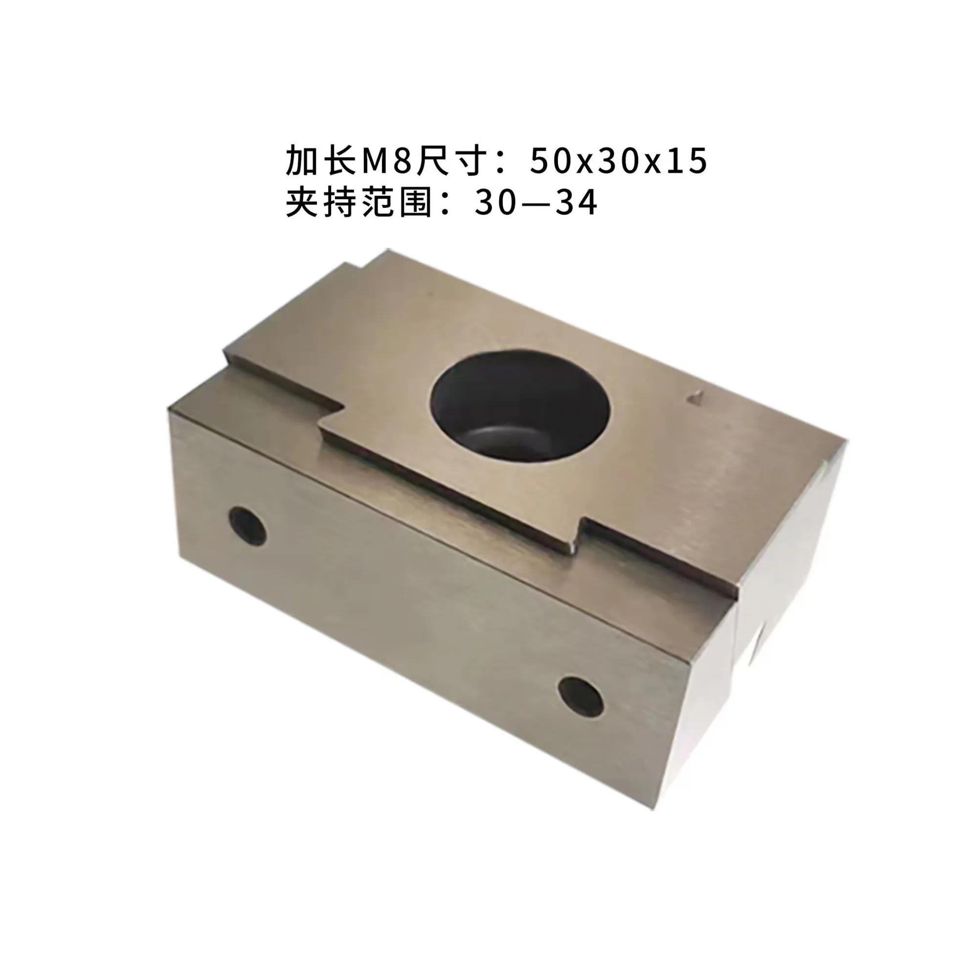 TEBAK M6 M8 Lengthening Fixture Smooth Jaws MINI Ok Vise Wedge Clamps Precision Modular Single Vise for Cnc Industrial Machining view 6
