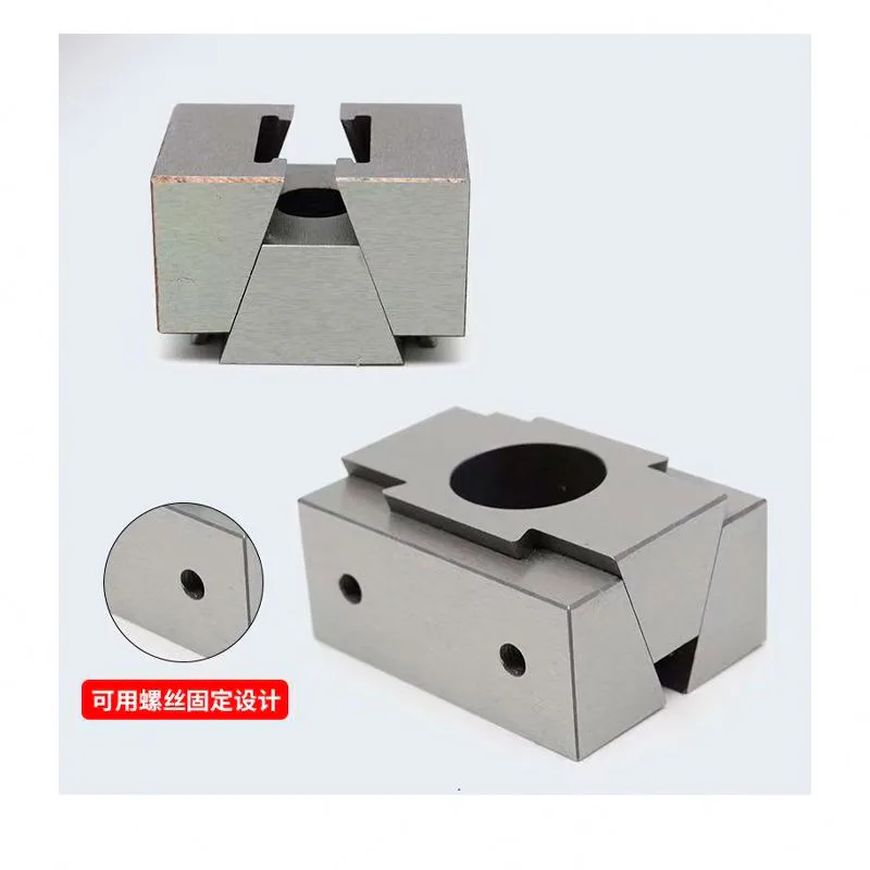 TEBAK M6 M8 Lengthening Fixture Smooth Jaws MINI Ok Vise Wedge Clamps Precision Modular Single Vise for Cnc Industrial Machining view 4