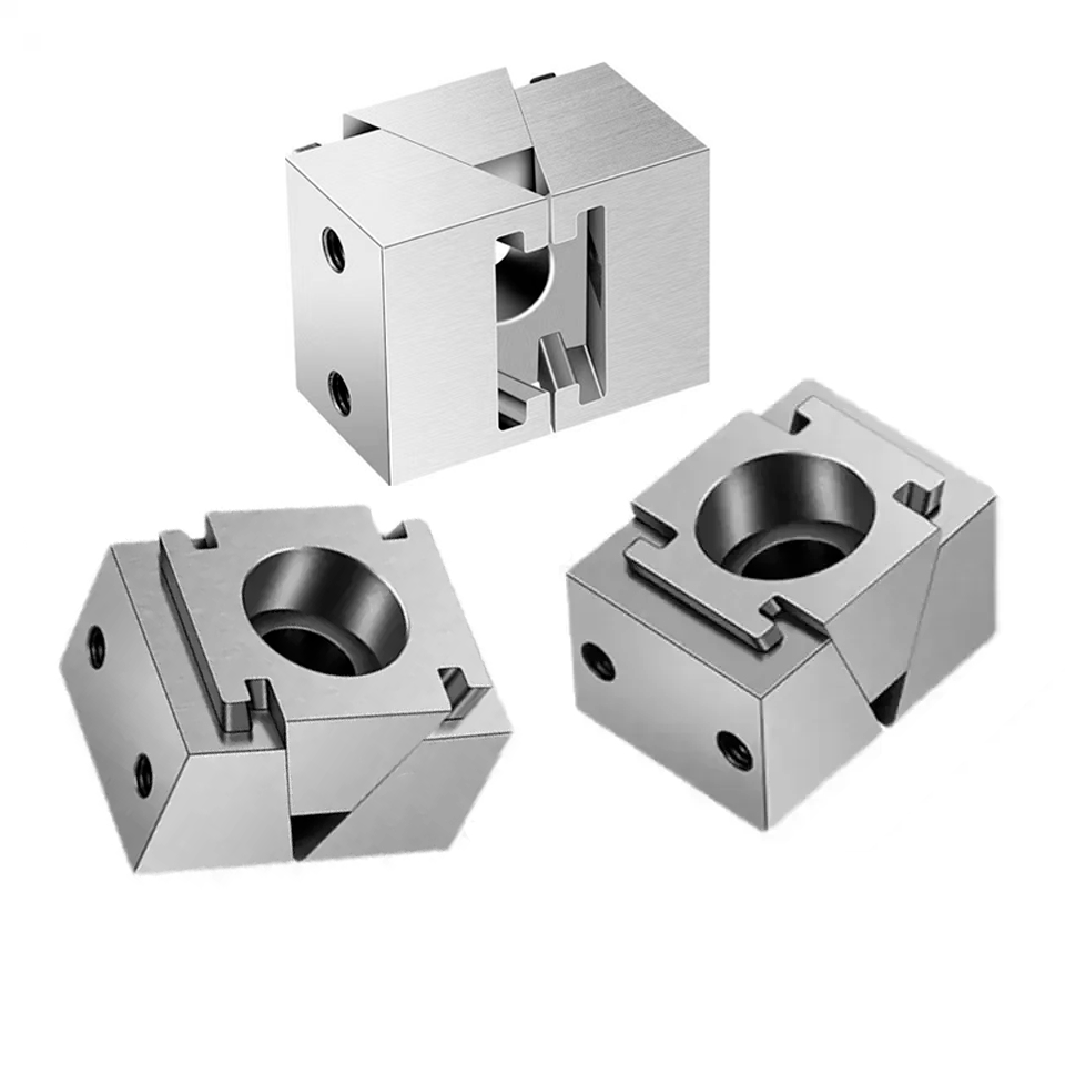 TEBAK High Quality Fixture Single Side Bilateral Vise Wedge Clamps Precision Machining Vise Ok Fixture for CNC Industrial Machining view 5