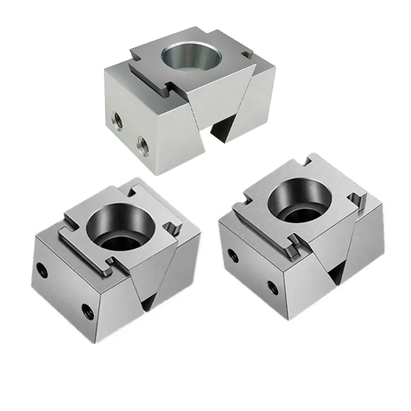TEBAK High Quality Fixture Single Side Bilateral Vise Wedge Clamps Precision Machining Vise Ok Fixture for CNC Industrial Machining view 3