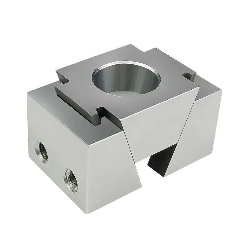TEBAK High Quality Fixture Single Side Bilateral Vise Wedge Clamps Precision Machining Vise Ok Fixture for CNC Industrial Machining view 6