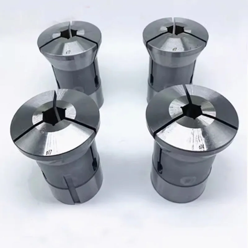 TEBAK Industrial 0640 640 Type CNC Machine Tool Fitting Round Hexagon Collet Internal Thread Spring Steel Chuck Moulds view 5