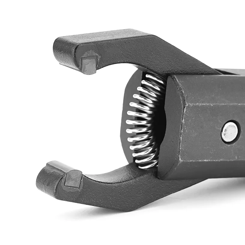TEBAK CNC Lathe Automatic Round Square Shank Bar Puller with Tungsten Carbide Alloy Tipped Material Extractor & Clamping System view 3