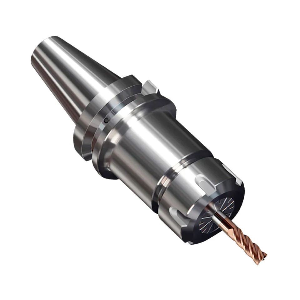 TEBAK High Precision BT40-ER CNC Tool Holder High Speed Collet Chuck 40CrMnTi for Milling Machine view 4