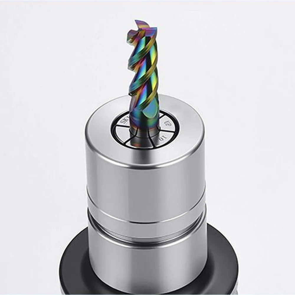 TEBAK SK Tool Chuck BT40 CNC Stainless Steel Wind-resistant High-speed Tool Holder BT30 High-precision GSK10/16 view 4