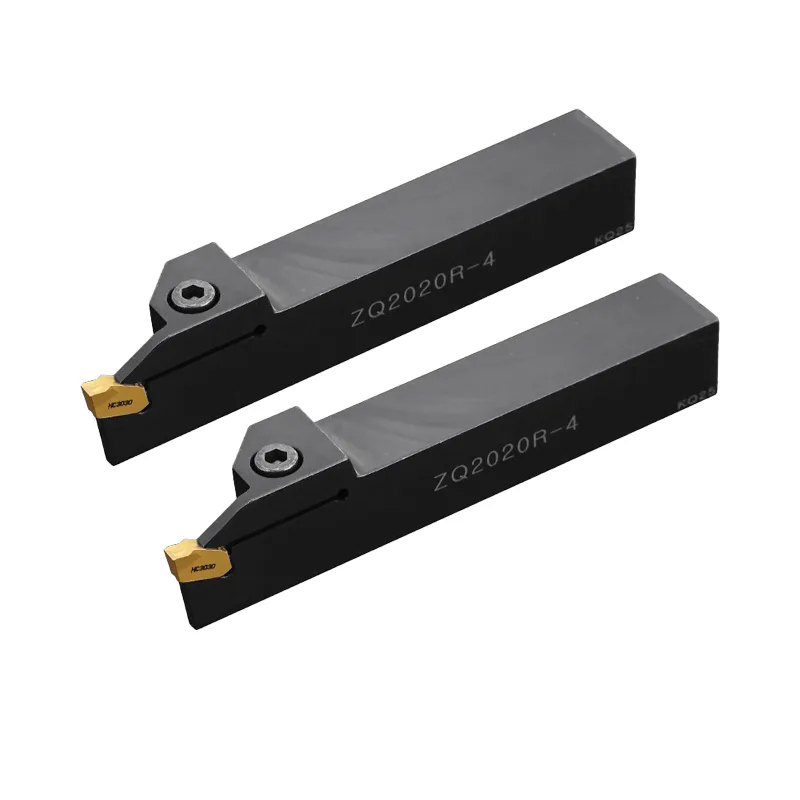 TEBAK Cnc Groove Cutter Cutting Tool Bar Zq2020r/2525r-3-4 Single Head External Cutting Tool Lathe Tool Groove Cutter