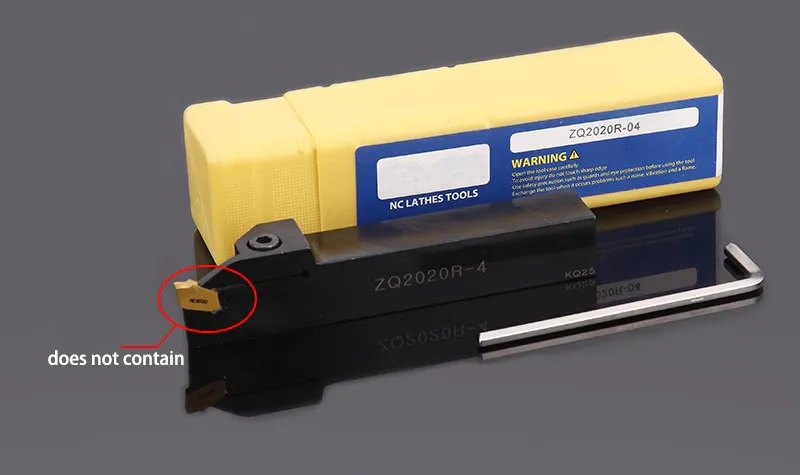 TEBAK Cnc Groove Cutter Cutting Tool Bar Zq2020r/2525r-3-4 Single Head External Cutting Tool Lathe Tool Groove Cutter view 6