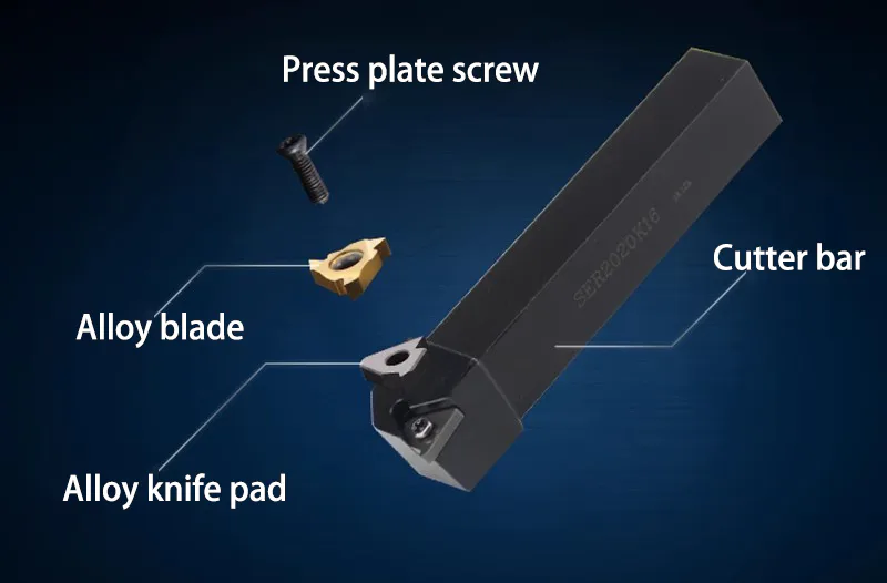 TEBAK Ser Sel Internal Turning Tool Cnc Lathe Tool Holder Threading Inserts Turning Tool Holder Ser1010h11 Sel1010h11 view 4