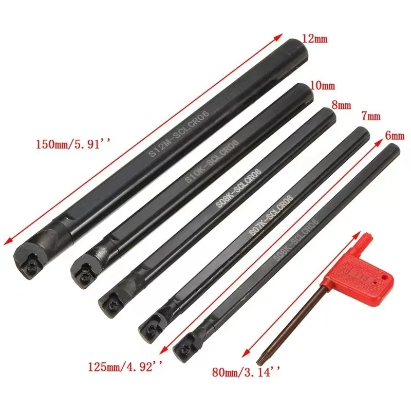 TEBAK Cnc Lathe Machine Cutter Snr Threading Inserts 11ir 08ir 06ir Internal Turning Threaded Tools Holder view 4