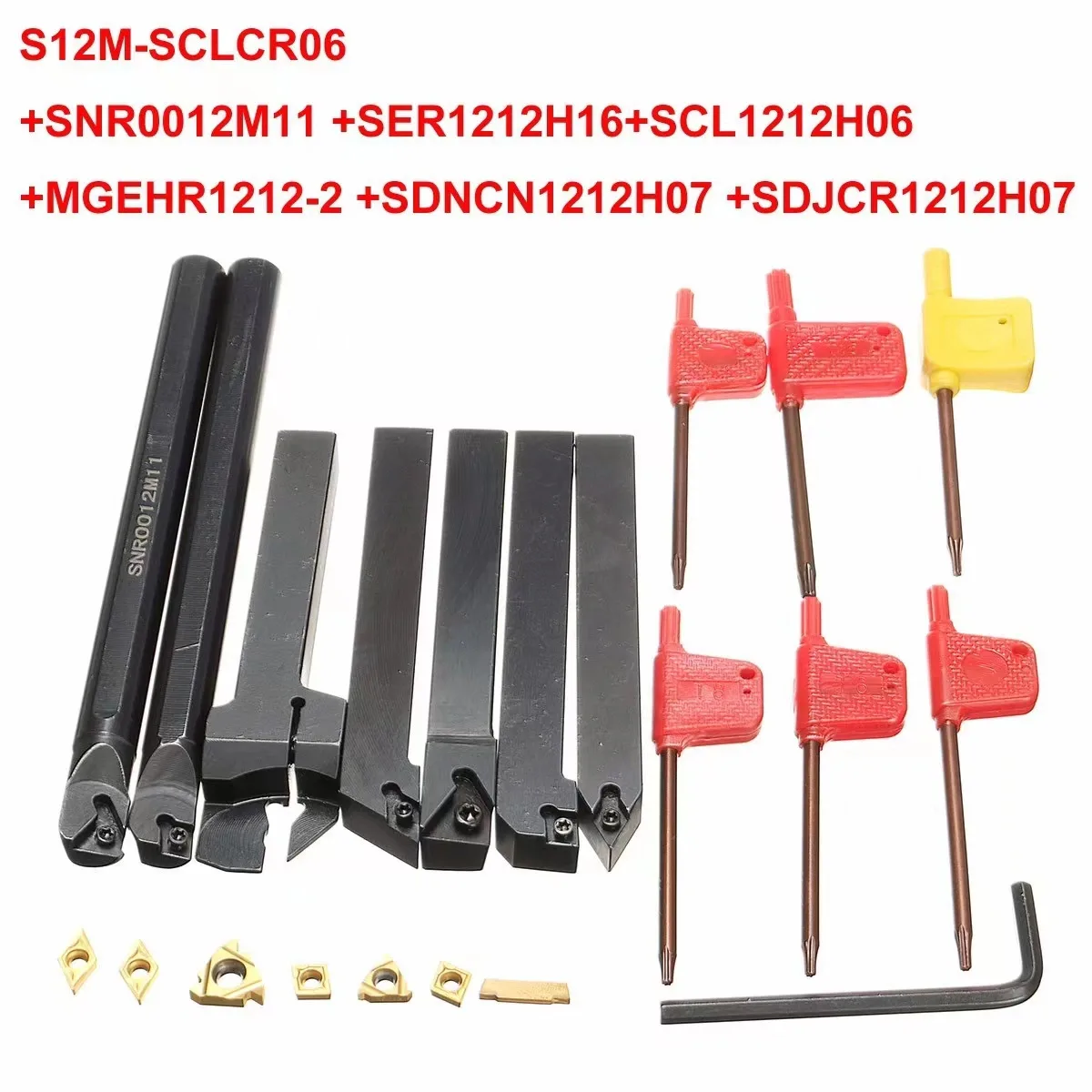 TEBAK Cnc Lathe Insert Machine External Turning Tool Holder view 5