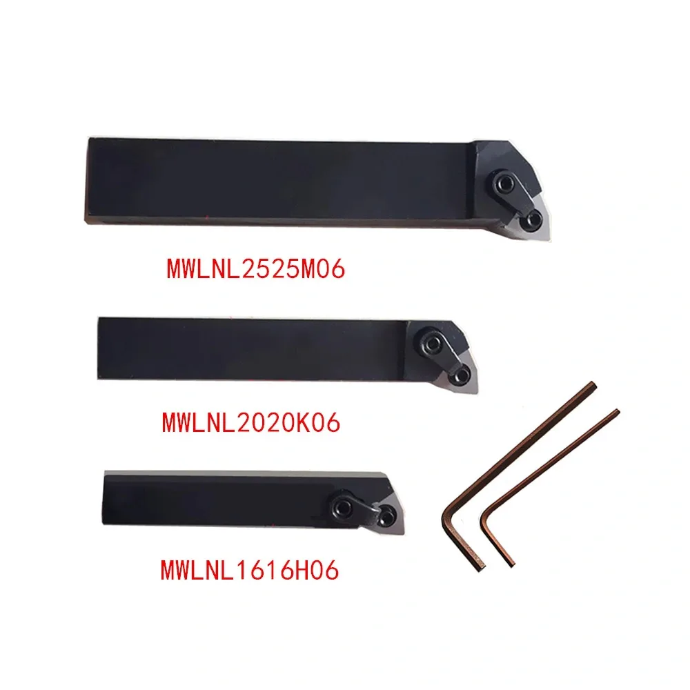 TEBAK Mwlnr1616h08 Mwlnr2020k08 Mwlnr2525m08 External Turning Tool Holder Wnmg0804 Carbide Inserts Lathe Bar Cnc Cutting Tools view 3