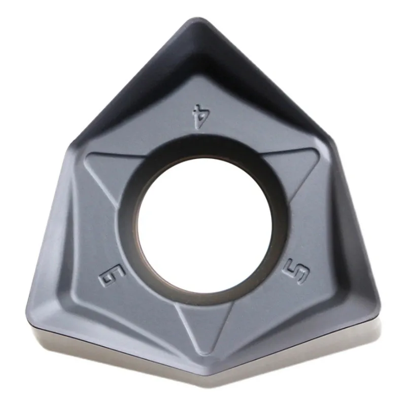 TEBAK Carbide Inserts Wnmu080608 En Gm High Feed Heavy Cut Face Milling Tool Cnc Cutting Tools Wnmu 080608 view 4
