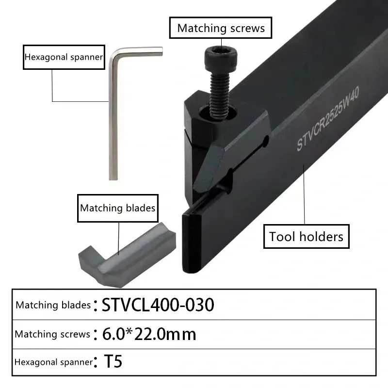 TEBAK Mwlnr2020k08 Turning Lathe Tool Holder For Wnmg Inserts view 4