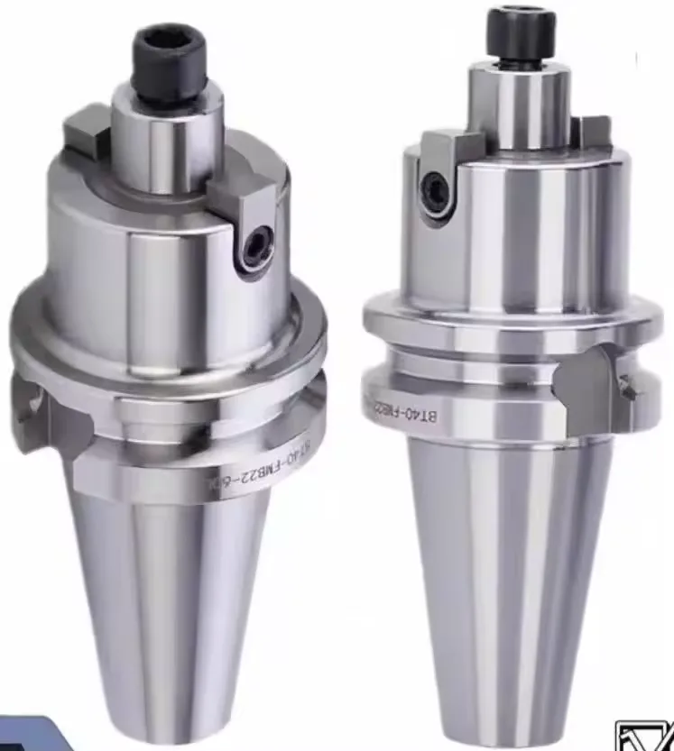 TEBAK Milling Cutter Ad Through-hole Bt40 Fmb Milling Tool Holder Bt40-fmb22 Chuck Bt40 Fmb 27 Forming Machine Center Axis view 2