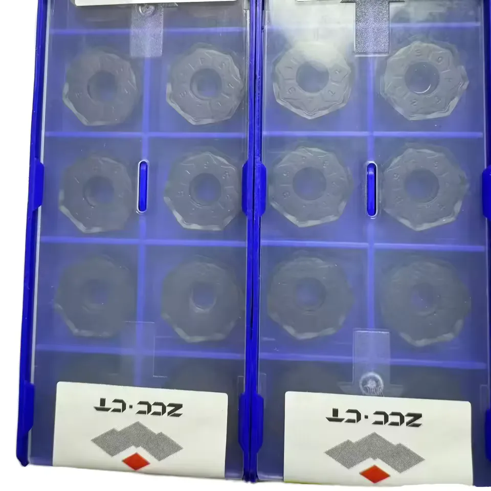 TEBAK Heavy Cutting Cnc Milling Blade 45 Degree Face Milling Double-sided 16-edge Onmu080608-mp/ci/sh Pvd Coating Supported view 6